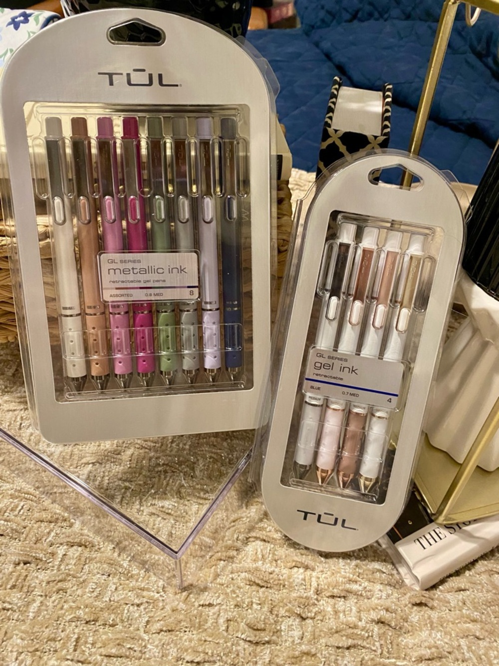 TUL Metallic & Gel Ink Pen Set - Assorted Pastel Colors